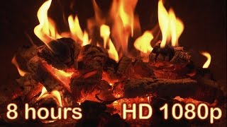 ✰ 8 HOURS ✰ Best Fireplace HD 1080p video ✰ Relaxing fireplace sound ✰ Fireplace Burning ✰ Full HD