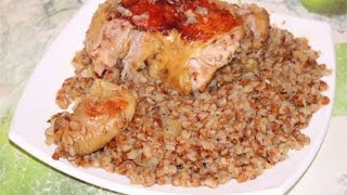 Гречка с курицей в мультиварке Редмонд, как приготовить вкусные куриные ножки с гречей