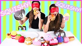 Guess the Squishy Toys Challenge with Princess T and Princess Pham