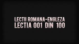 Lectia 1 - Invata Engleza