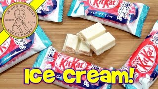 Japanese Nestle Kit Kat Vanilla Ice Cream Cone Flavor!