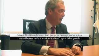 Entretien de Nigel Farage avec Claire Séverac et Marion Sigaut (VOSTFR)