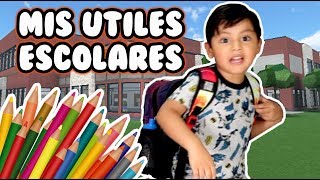 Mis Útiles Escolares | Primer dia de Clases | Karim Juega