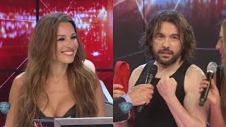 Locura turca: Ergün Demir llenó de piropos a Pampita al aire