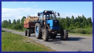 По Трассе на 6-ой Трактор ЛТЗ-60АВ