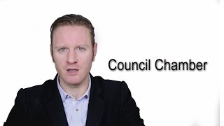 Council Chamber - Meaning | Pronunciation || Word Wor(l)d - Audio Video Dictionary