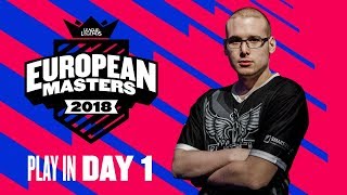 [LoL] EU Masters - KLIKTECH Dan 1 /w Choda, Delic