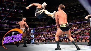 Cedric Alexander & Gran Metalik vs. Tony Nese & Drew Gulak: WWE 205 Live, Aug. 22, 2017