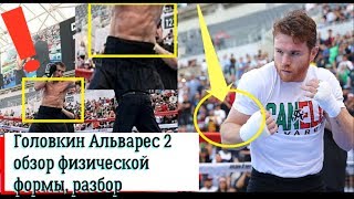 Бой Головкин Альварес 2 обзор физической формы разбор