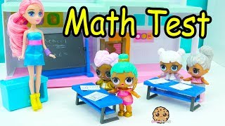 LOL Surprise Big Sister Blind Bag At School - Gym Class + Math Test Day