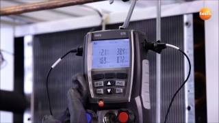 testo 570. Пусконаладка холодильной системы