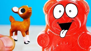 НУ ТЫ И ОЛЕНЬ. ЖЕЛЕЙНЫЙ МЕДВЕДЬ ВАЛЕРА