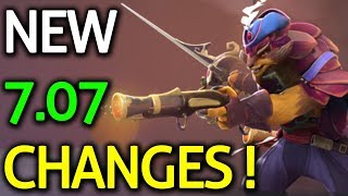 Dota 2 - PATCH 7.07 - NEW HERO CHANGES! (Part 1/4)