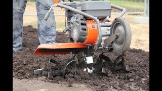 Культивация мотоблоком, Husqvarna TF 230 VS Целина советы