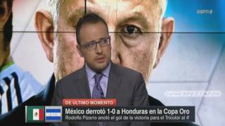 Analisis del MEXICO vs HONDURAS - Cuartos Copa Oro 2017 - Futbol Picante (1/2)