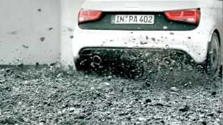 Audi A1 quattro drives by Timo Scheider