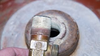 Как скрутить (открутить) вентиль с газового баллона (пропанового)