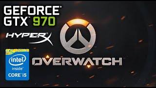 Overwatch (2K) - i5 4690K@3.5, GTX 970 Strix, 8GB RAM, Nvidia Shadowplay