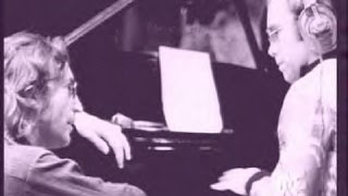 John Lennon & Elton John Rehearsal - I Saw Her Standing There