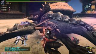 MHF　HC下位　ディアブロス　凄くねじれた角～太刀　【HD】