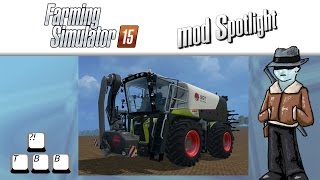 Farming Simulator 15 Mod Spotlight - Claas Xerion 4000 Saddletrac