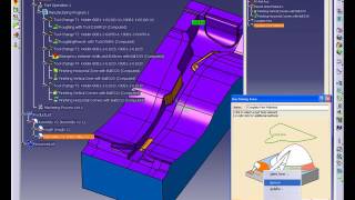 Catia CAM - Integrated 3-Axis With Machine Simulation