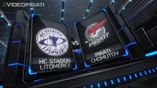 HC Stadion Litoměřice - Piráti Chomutov 3:1 sestřih