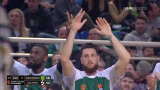 Παναθηναϊκός-Βιλερμπάν: 100-88 (HL)