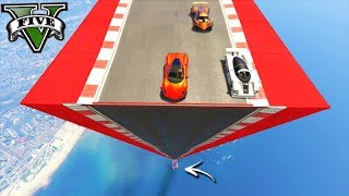 GTA V Online: A RAMPA CONTRA a GRAVIDADE!!! (MEIO TROLL)