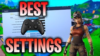 BEST Controller Fortnite Settings Season 9 Sensitivity + Keybinds (PS4 & XBOX BEST SETTINGS)