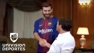 Iker Casillas fue sorprendido por ‘Messi’ y se le rio en la cara