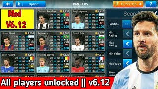 Dream League Soccer 2019 mod version 6.12 || All players unlocked