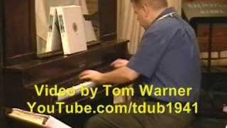 Chris Calabrese plays Fats Waller's "Jitterbug Waltz" on piano