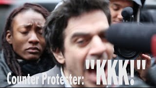 ‘KKK’: Watch ‘Black Lives Matter’ Protesters Gang Up On Sole Anti-Beyonce Protester