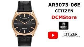 AR3073-06E Citizen Stiletto EcoDrive Black Dial ...... DCMStore