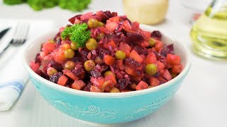 Винегрет из печеных овощей. Рецепт от Всегда Вкусно!