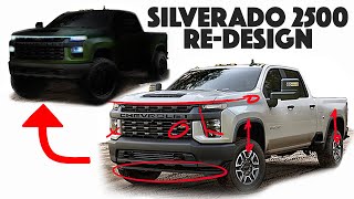 2020 Chevy Silverado 2500 Re-design! The Green Mean Machine