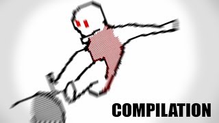 Kick Man / Red guy vs Black Guy Flipnote COMPILATION