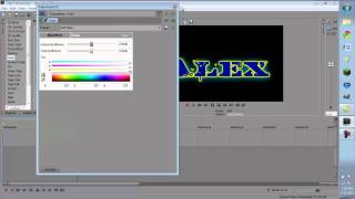 Sony Vegas Text Tutorial - How to Create, Edit, and Animate Text