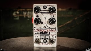 Alexander Pedals History Lesson Tap Tempo Delay (CME Exclusive) | Guitar Pedal Demo