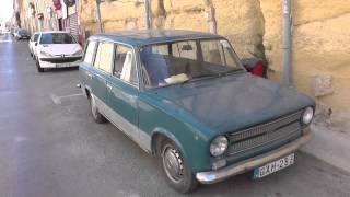 МАЛЬТА: Фиат-Жигули... Слима, Валлетта... Malta, San Giljan, Sliema, Valletta