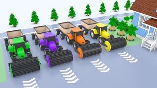 Развивающий мультфильм | Мультики про машинки, Трактора, Экскаваторы ,Грузовички.