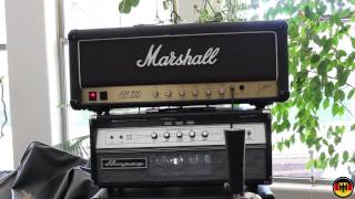 Marshall JCM800 vs Ampeg V-4B