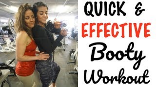 MY MOM TRIES MY BOOTY WORKOUT (SHE HATES ME LOL)