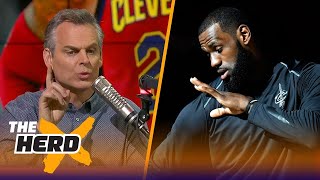 Colin Cowherd on what LeBron going to the Lakers would do for his brand | THE HERD