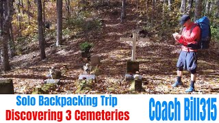 Solo Backpacking Trip: Discovering 3 Cemeteries in The Smoky Mountains