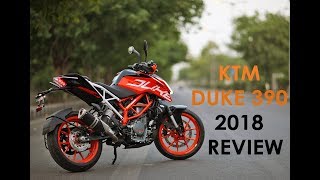 KTM DUKE 390 2018 REVIEW