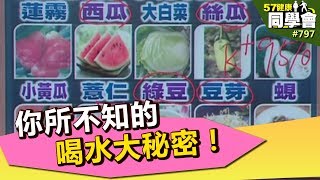 你所不知的喝水大秘密！【57健康同學會】第797集 2013年