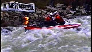 jet boats manawatu gorge  1990's New Zealand