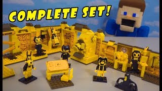 Bendy and the Ink Machine GAME MAP PLAYSET! COMPLETE SERIES 1